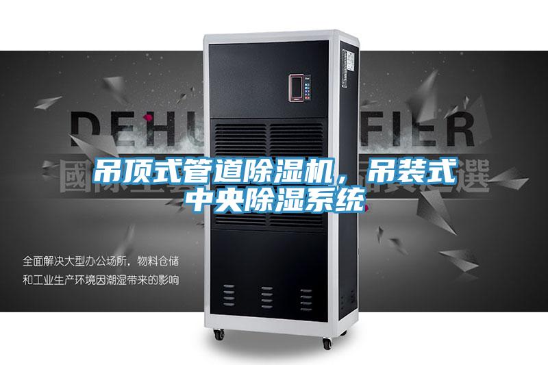吊頂式管道除濕機，吊裝式中央除濕系統