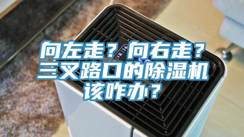 向左走?向右走?三叉路口的除濕機(jī)該咋辦?