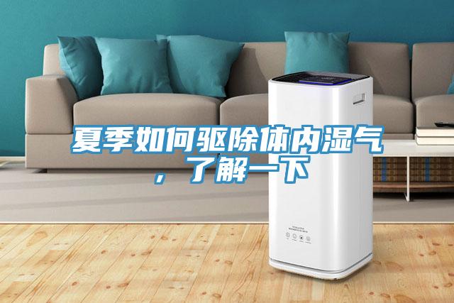 夏季如何驅(qū)除體內(nèi)濕氣，了解一下