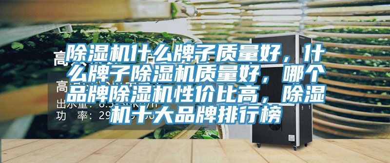 除濕機(jī)什么牌子質(zhì)量好,什么牌子除濕機(jī)質(zhì)量好,哪個品牌除濕機(jī)性價比高,除濕機(jī)十大品牌排行榜