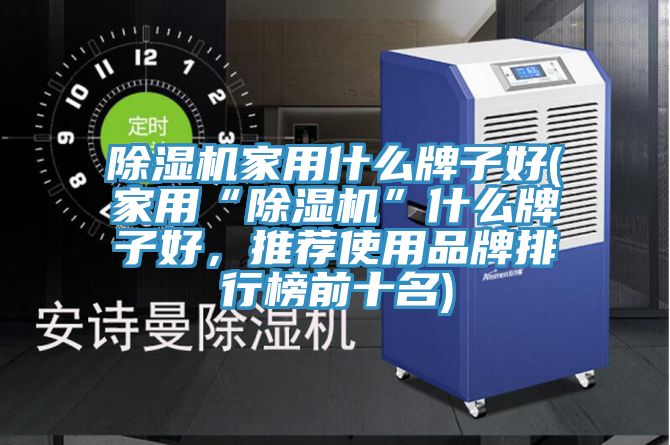 除濕機家用什么牌子好(家用“除濕機”什么牌子好，推薦使用品牌排行榜前十名)