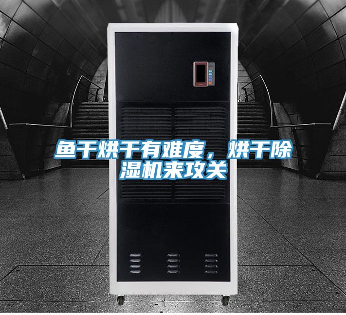 魚干烘干有難度，烘干除濕機來攻關